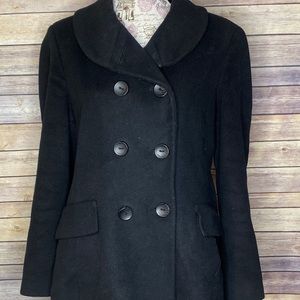 Calvin Klein Black Peacoat